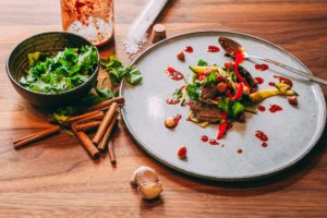 Chinesischer Rindfleischsalat